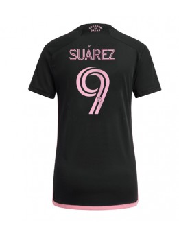 Billige Inter Miami Luis Suarez #9 Bortedrakt Dame 2024-25 Kortermet